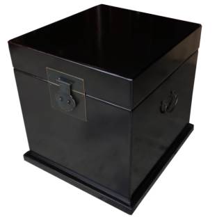 Black Lacquer Chinese Chest