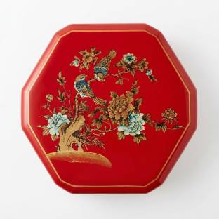 Chinese Checkers Flower and Bird Red