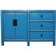 Blue Lacquer Sideboard Buffet