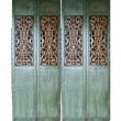 Set of 4 Original Chinese Door Panels w/Carvings