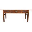 Original Natural Elm Wide Console Table