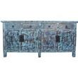 Light Blue Distressed Sideboard/Buffet