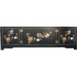 Long Black Painted Low TV Cabinet