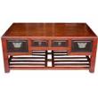 Chinese Coffee Table Drawers Shelf