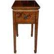 Antique Chinese Elm Tea Table w/Drawer