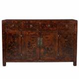 Original Manchurian Painted Sideboard
