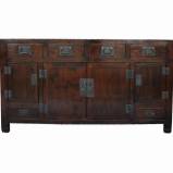 Original Dark Brown Chinese Sideboard