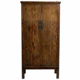 Antique Chinese Ming Style Tapered Cabinet 