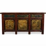 Antique Chinese Sideboard Buffet Mongolian Style
