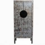 Chinese Cupboard Distress Dove Grey