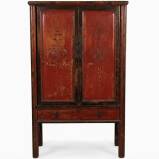 Red Chinese Wedding Cabinet Original