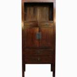 Antique Brown Display Chinese Cabinet Antique Brown Display Chinese Cabinet