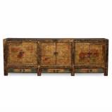 Extra Long Mongolian Chinese Sideboard