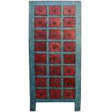 Antique Chinese Medicine Herb Cabinet 