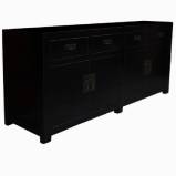 Black Lacquered Sideboard Buffet