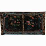 Antique Chinese Black Painted Sideboard/Buffet