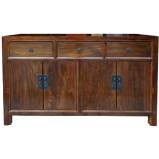 Chinese Antique Elm Sideboard Buffet