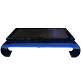 Chinese Black Lacquered Opium Coffee Table  