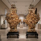 Pair of Grand Dragons Stone Statue